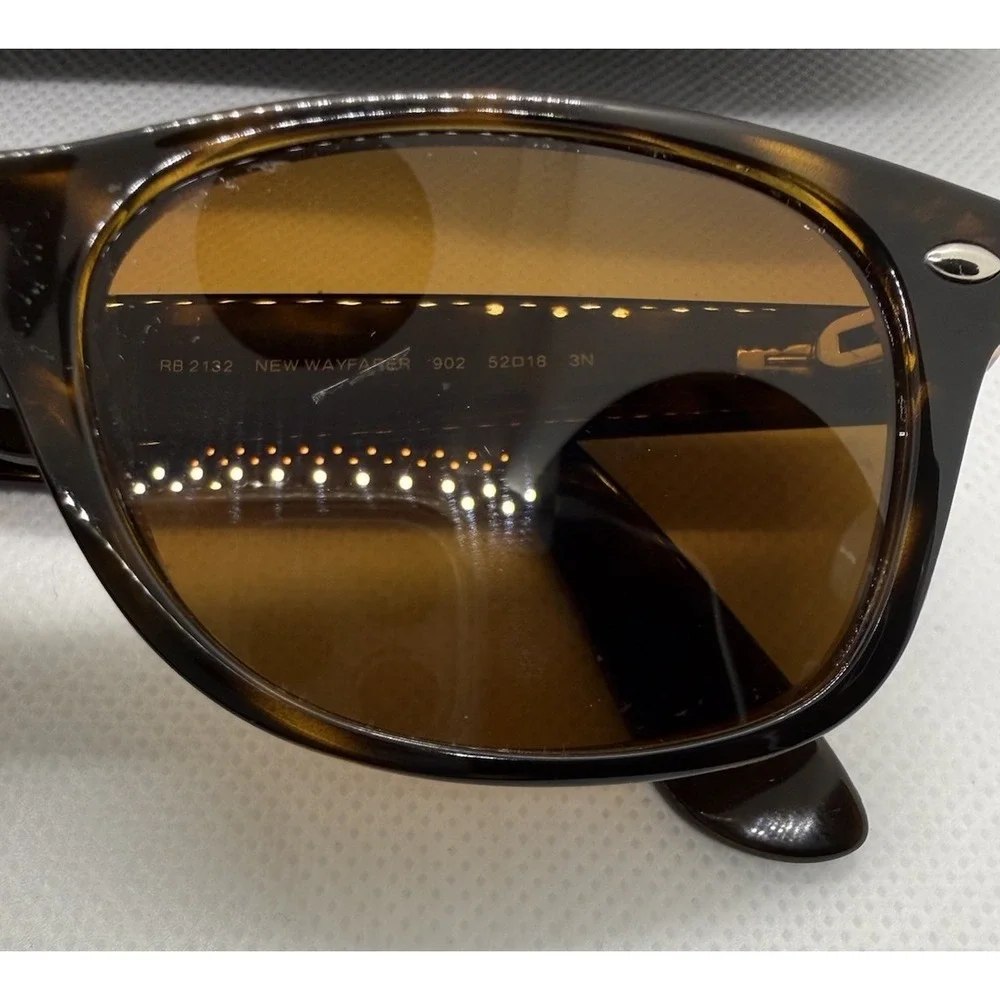 Ray-Ban New Wayfarer RB2132 902 Tortoise 52mm 18mm Eyeglass Frames Only